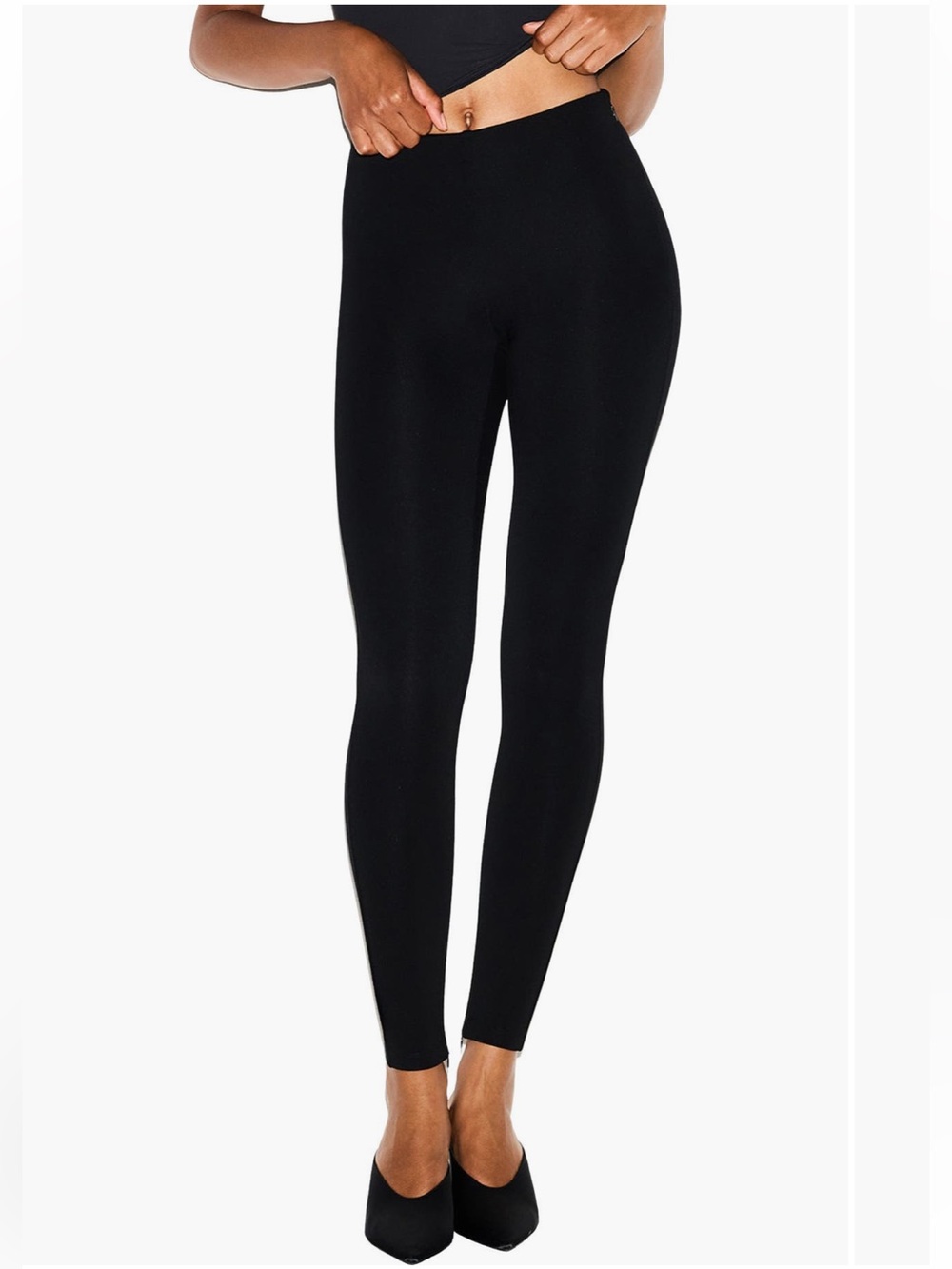 SKIMS Sculpting High-Waist Black Leggings
